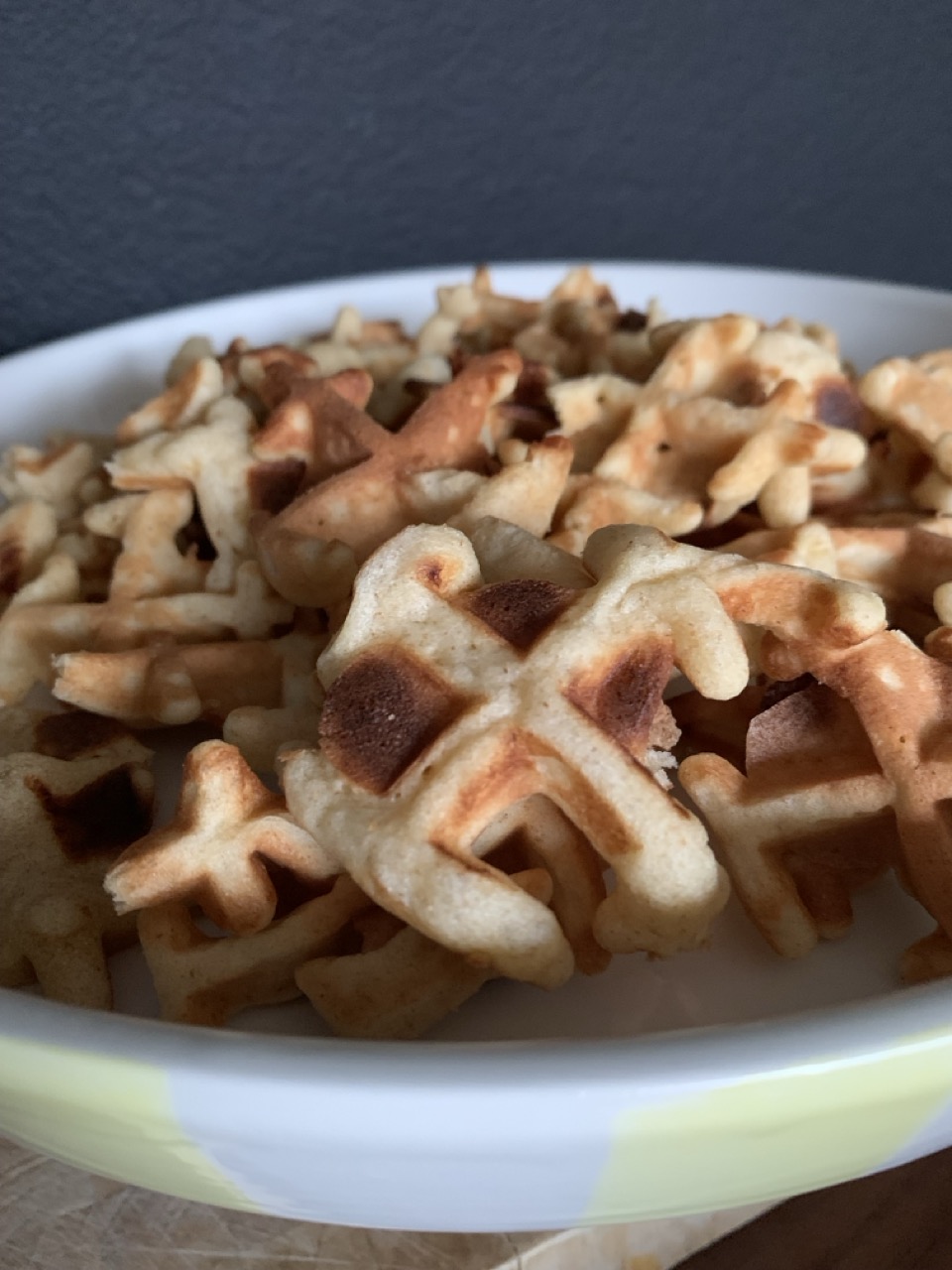 Gluten- en lactosevrije miniwafeltjes